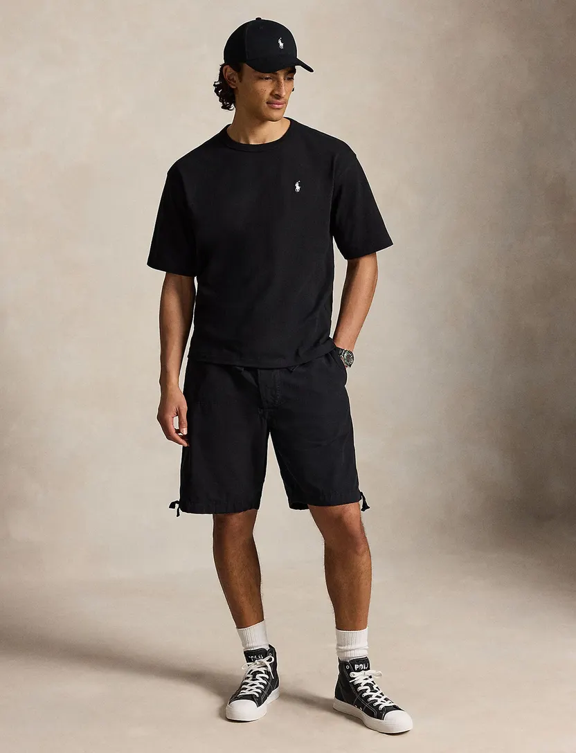 T-shirt Polo Ralph Lauren Relaxed Fit zwart katoen