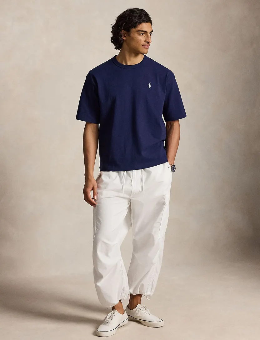 T-shirt Polo Ralph Lauren Relaxed Fit donkerblauw