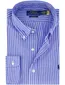 Polo Ralph Lauren Custom Fit overhemd blauw streepmotief