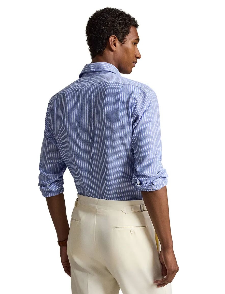 Polo Ralph Lauren overhemd nieuw iris blauw