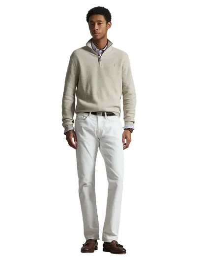 Polo Ralph Lauren Polo Ralph Lauren half zip trui beige