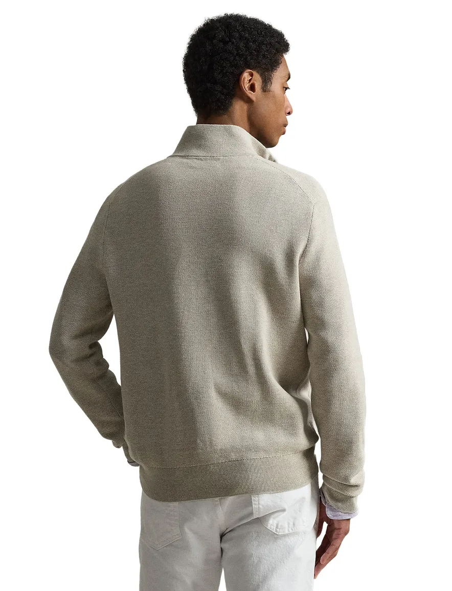 Polo Ralph Lauren half zip trui beige