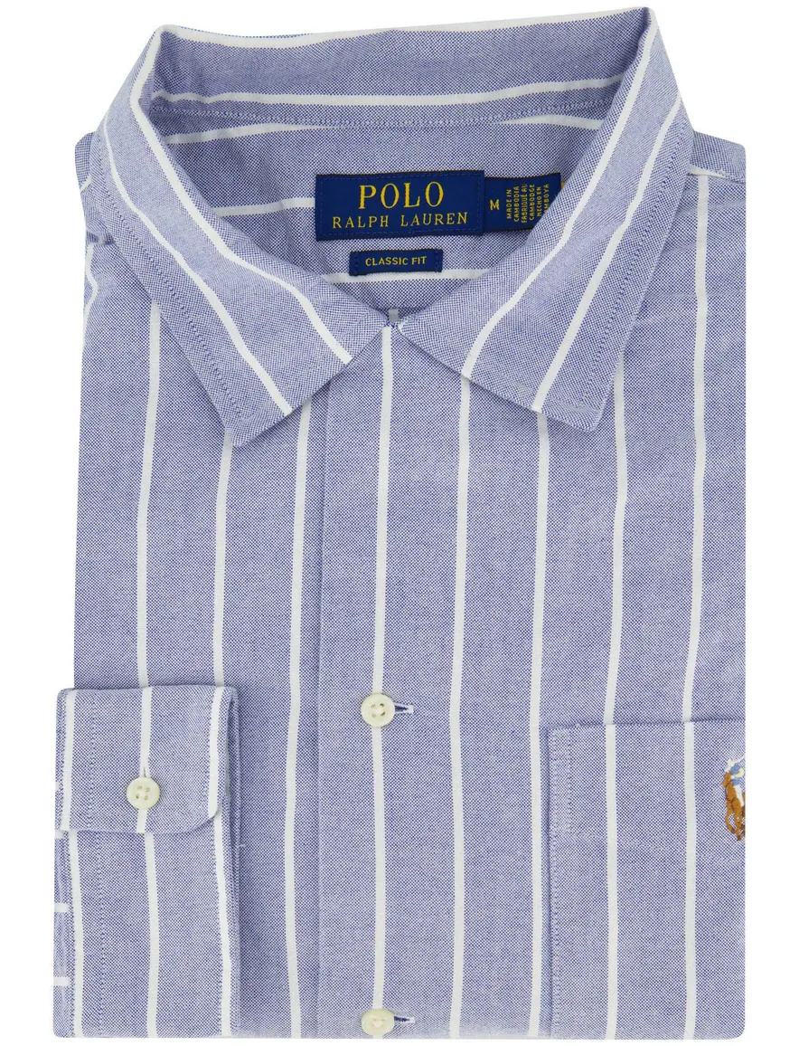 Poloshirt Polo Ralph Lauren lichtbl koningsblauw wit