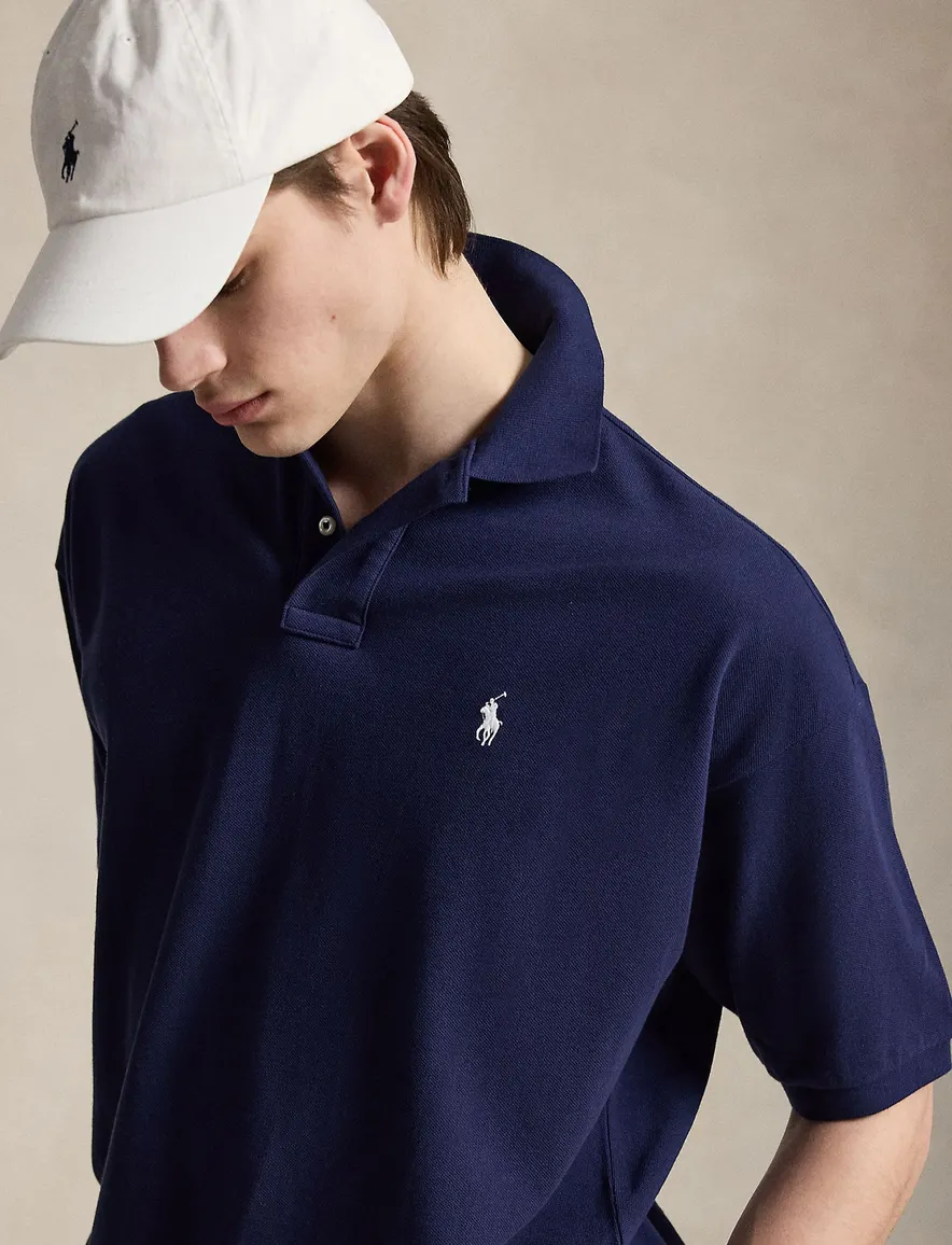 Polo Ralph Lauren Relaxed Fit poloshirt donkerblauw