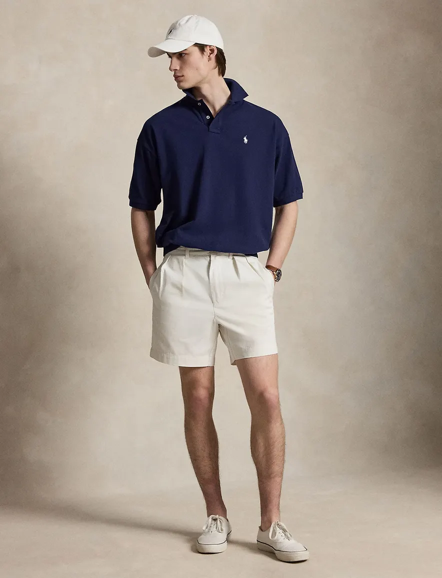 Polo Ralph Lauren Relaxed Fit poloshirt donkerblauw
