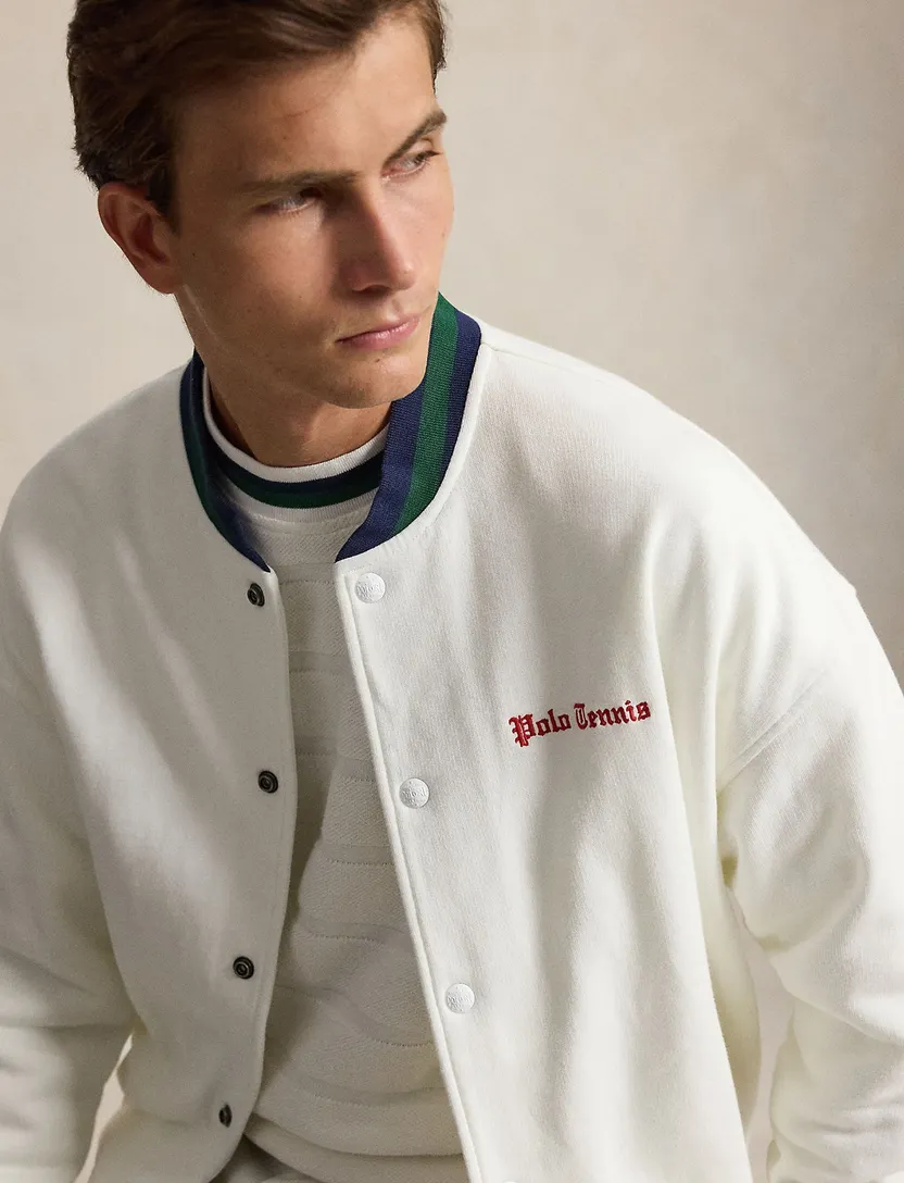Bomberjack Polo Ralph Lauren Relaxed Fit wit