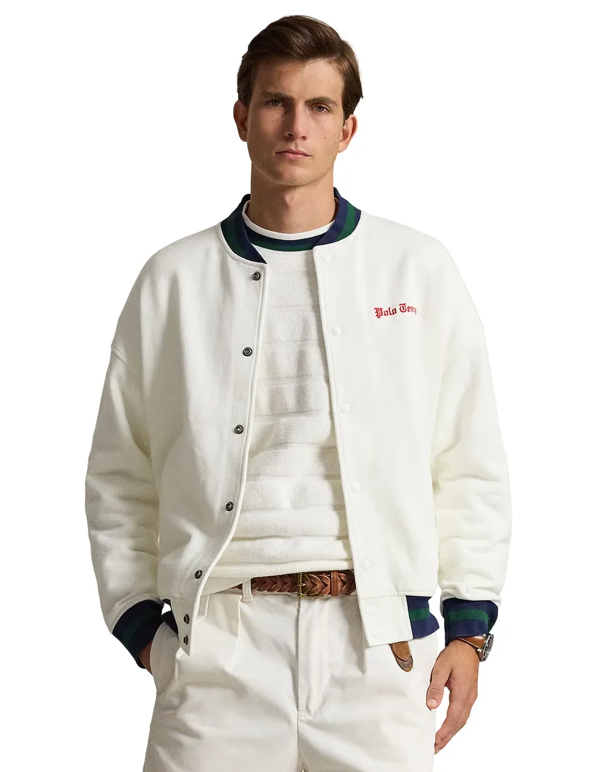 Bomberjack Polo Ralph Lauren Relaxed Fit wit
