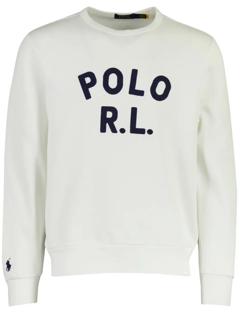 Trui Polo Ralph Lauren Classic Fit wit sweater