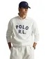 Polo Ralph Lauren trui wit ronde hals met opdruk