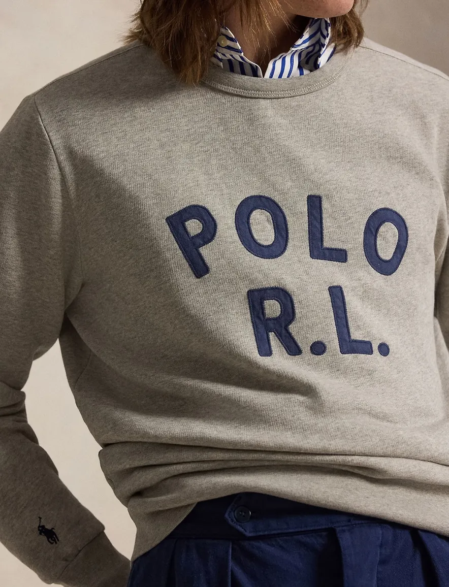 Polo Ralph Lauren sweater donker sport gemelee