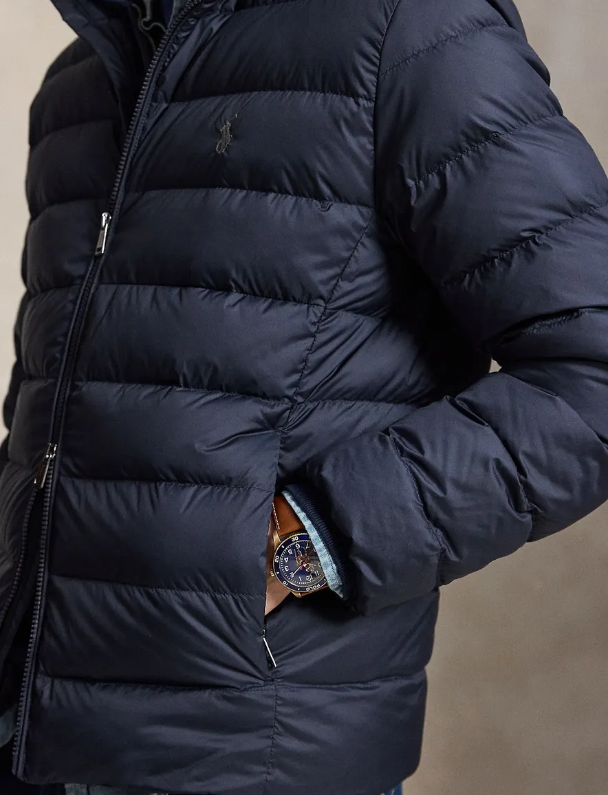 Polo Ralph Lauren gewatteerde jas navy