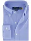 Polo Ralph Lauren Knit Oxford overhemd blauw