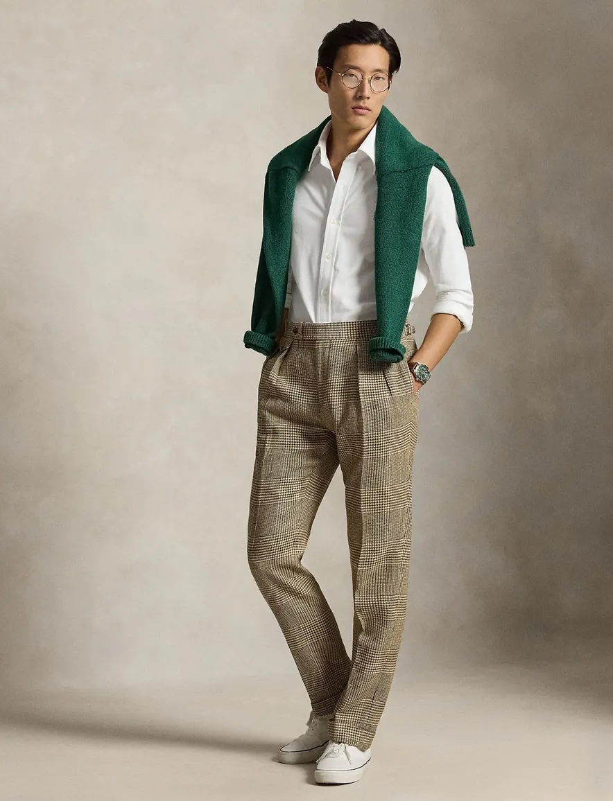 Overhemd Polo Ralph Lauren Knit Oxford wit