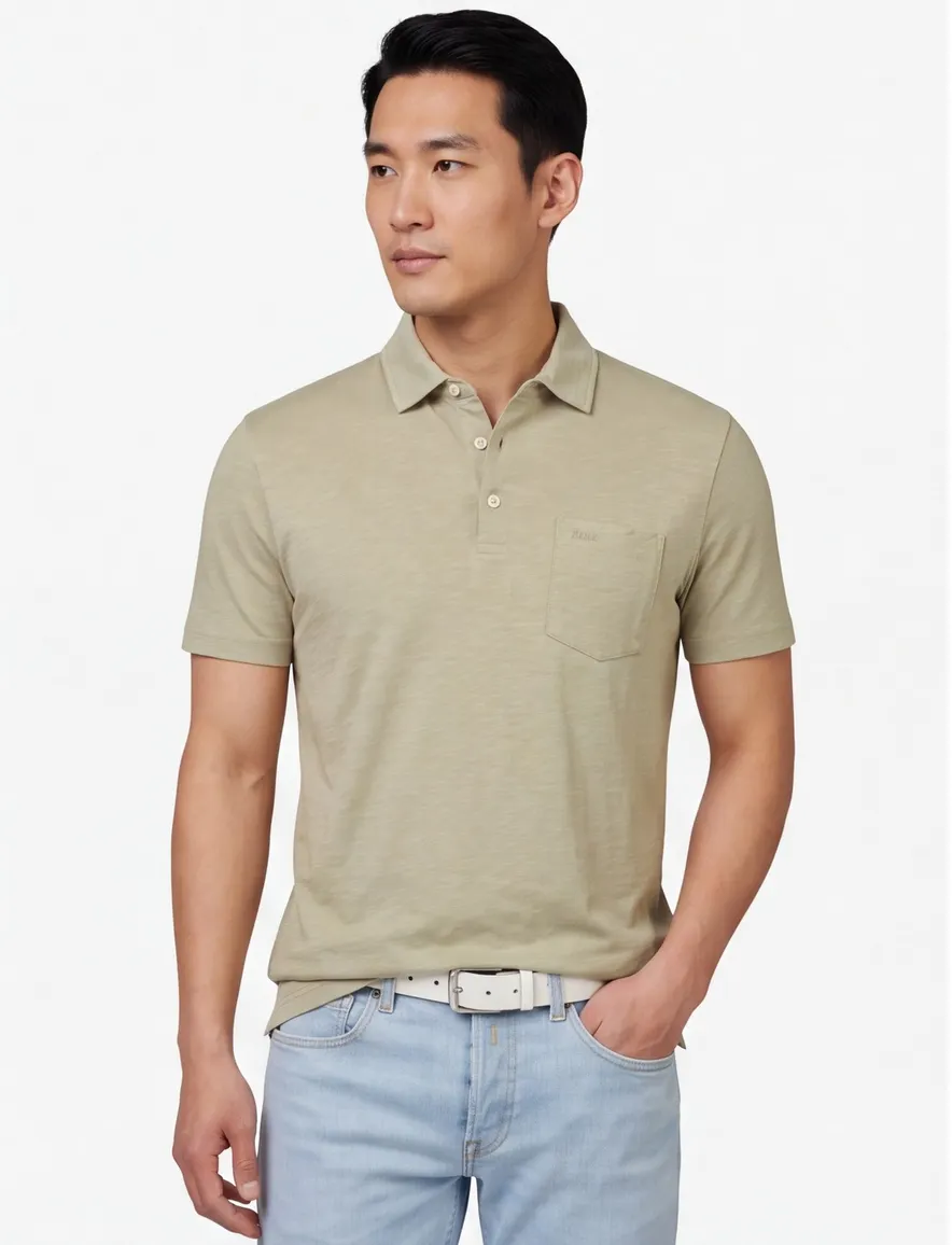 Brax polo groen