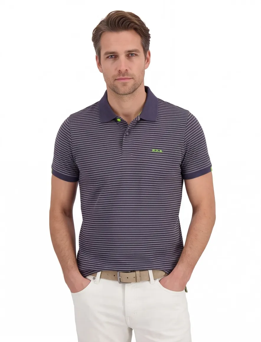 NZA polo donkerblauw