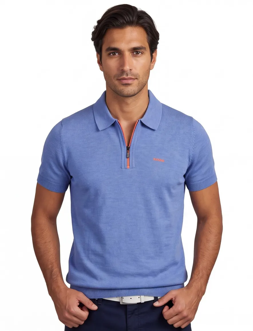 NZA polo donkerblauw