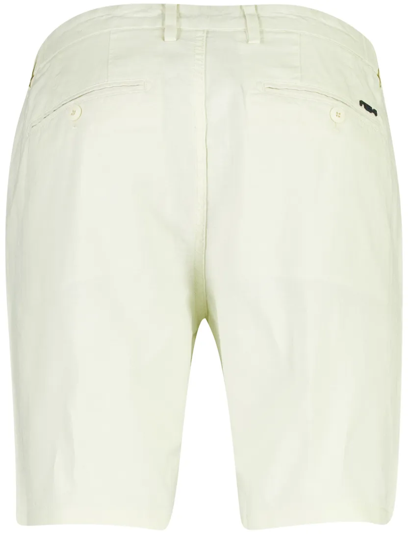 Chino shorts New Zealand crème katoen linnen