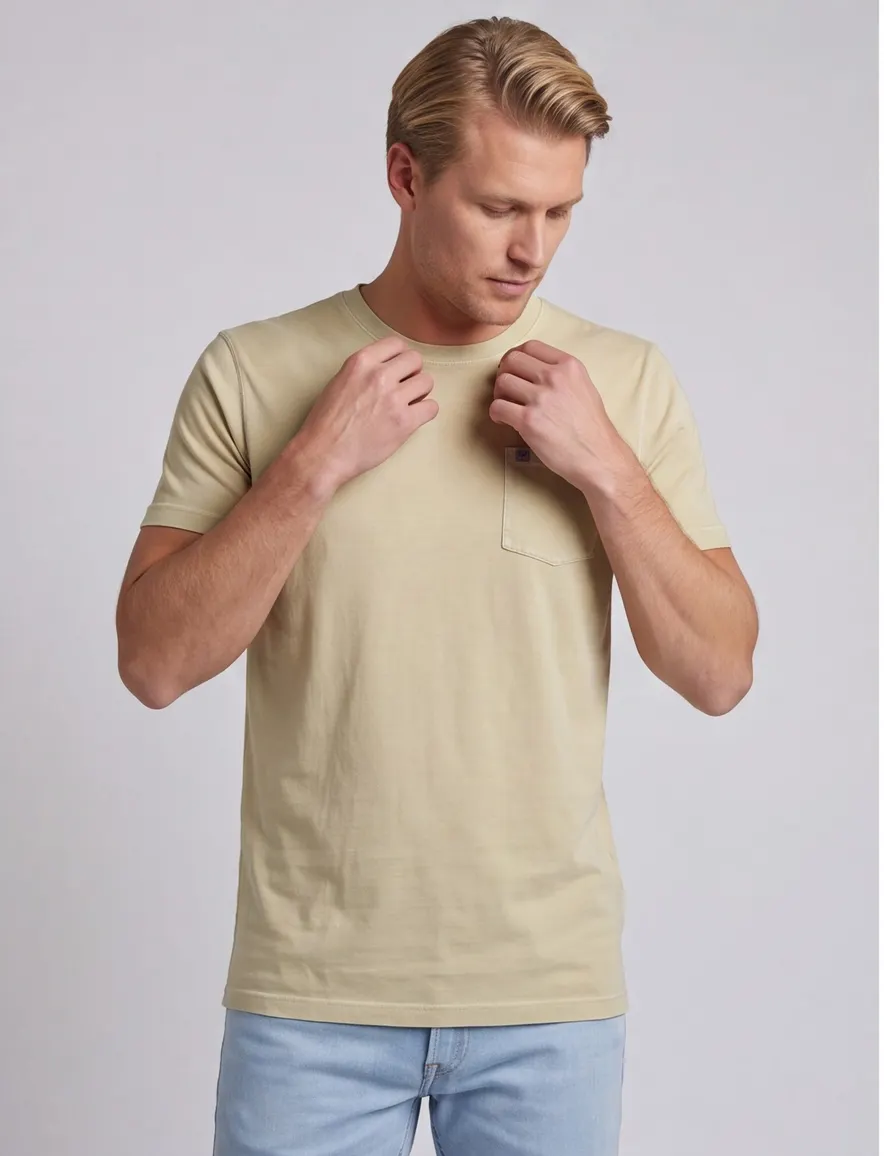 NZA t-shirt beige