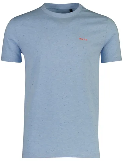 New Zealand T-shirt New Zealand lichtblauw gemêleerd