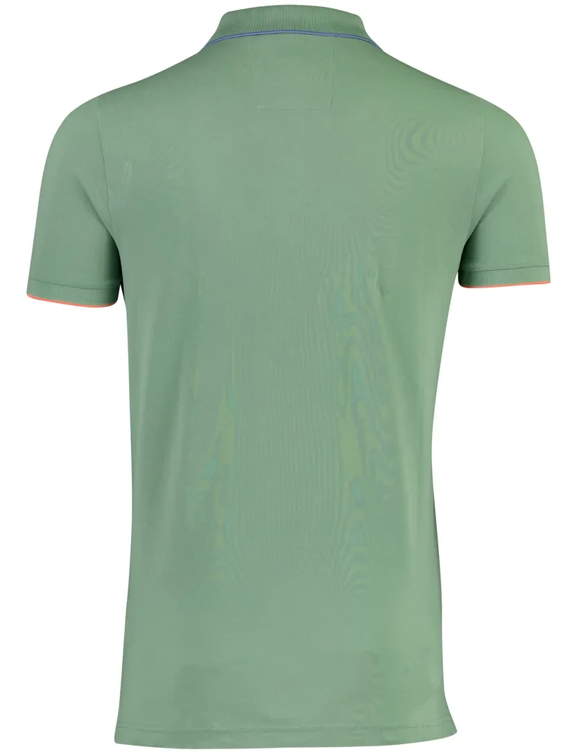 New Zealand poloshirt groen pique katoen