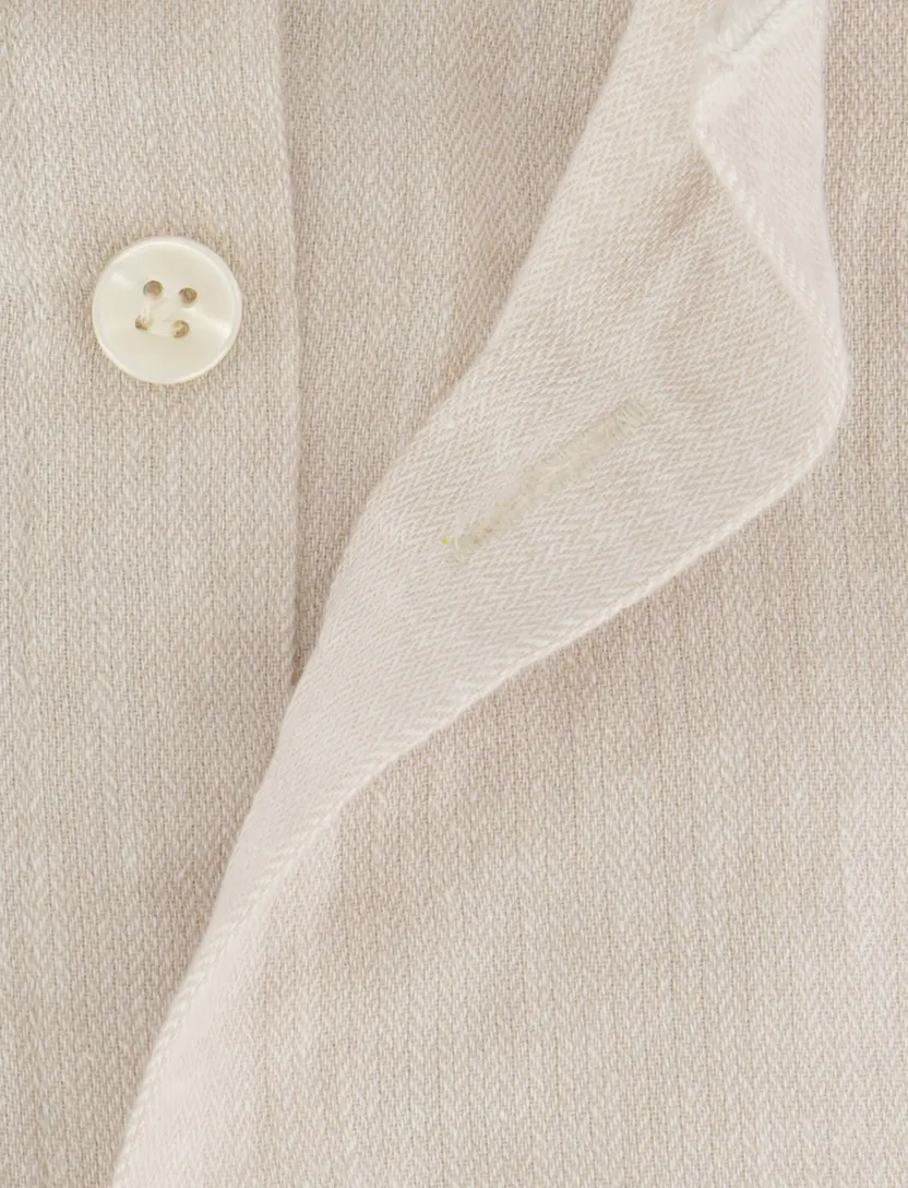 Overhemd John Miller Slim Fit beige