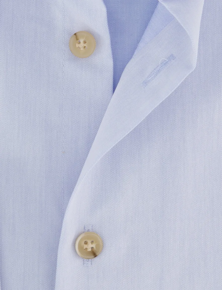 John Miller Tailored Fit overhemd lichtblauw ml 7
