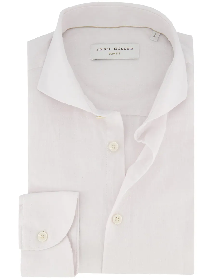 John Miller Slim Fit overhemd wit ml 7