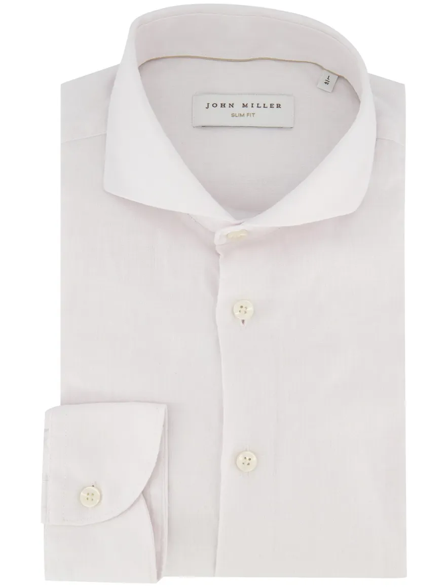 John Miller Slim Fit overhemd wit ml 7