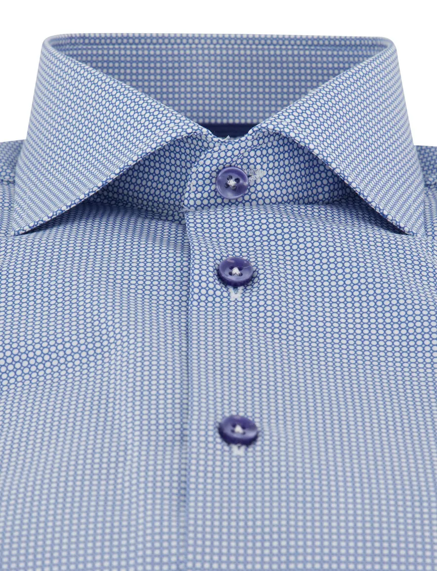 Overhemd Ledub blauw 702147-16