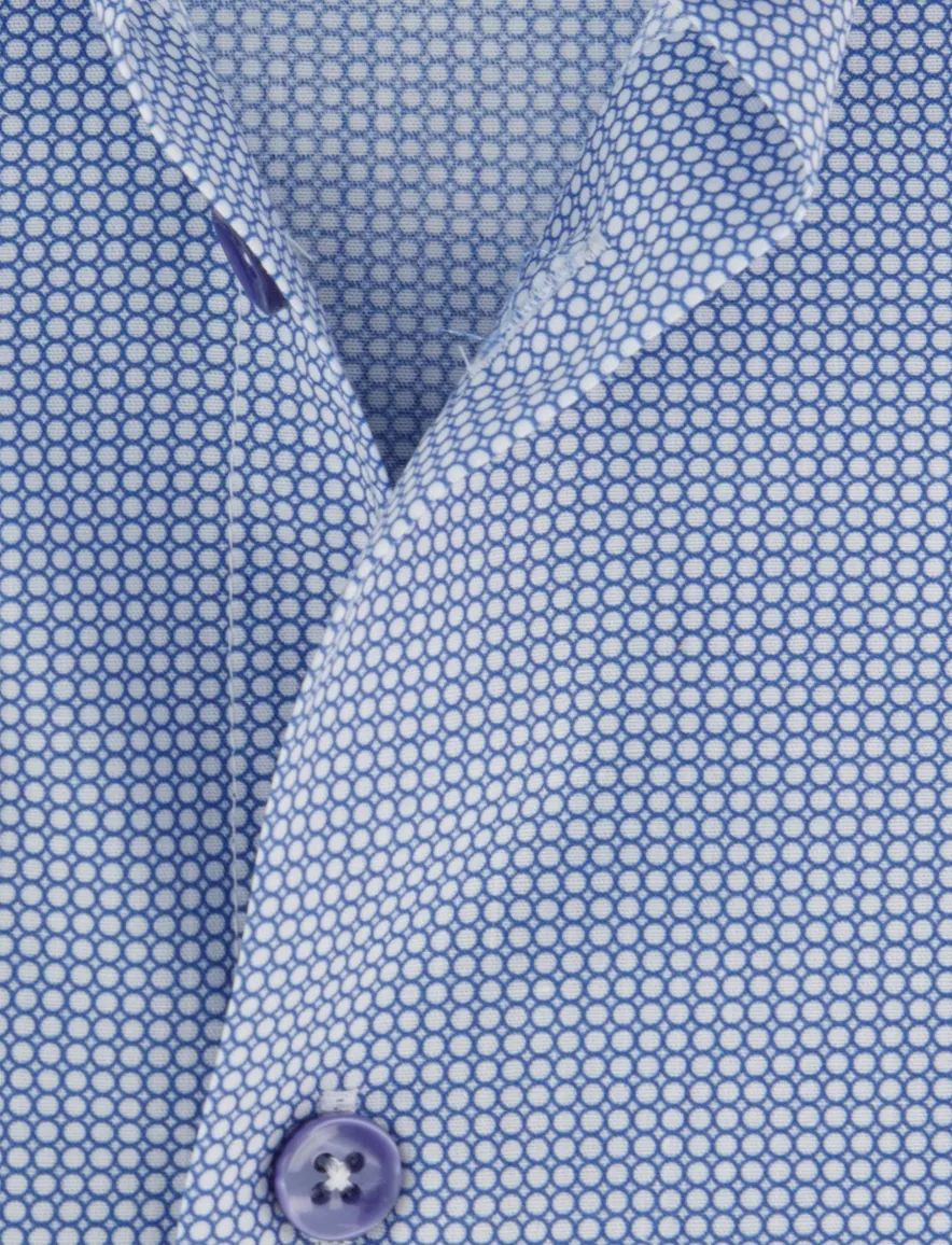 Overhemd Ledub blauw 702147-16