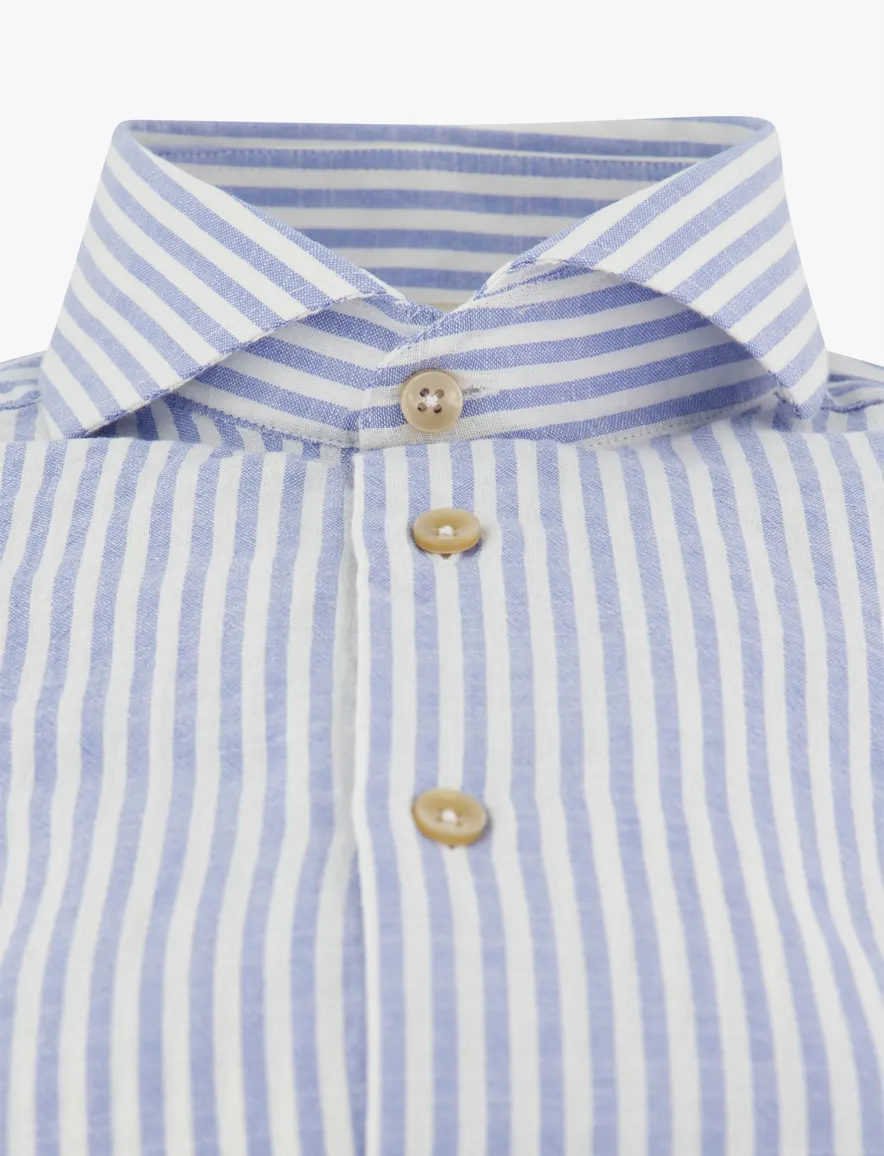 Overhemd Ledub blauw 702196-14