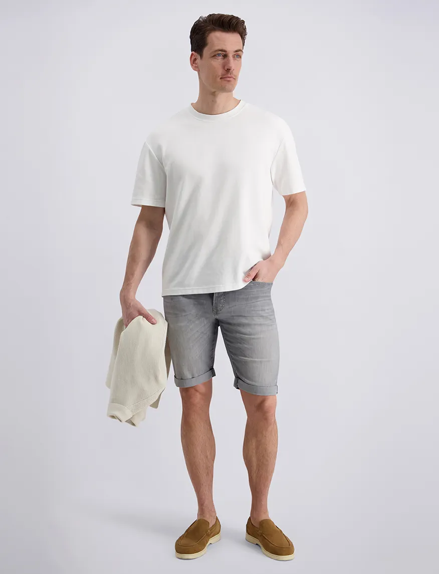 Pierre Cardin 5-pocket shorts donkerblauw