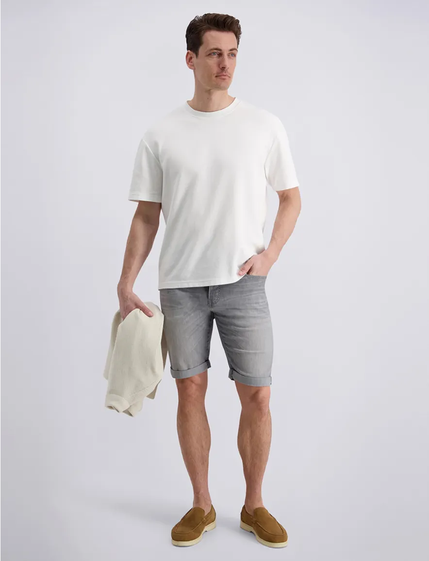 Pierre Cardin 5-pocket shorts donkerblauw