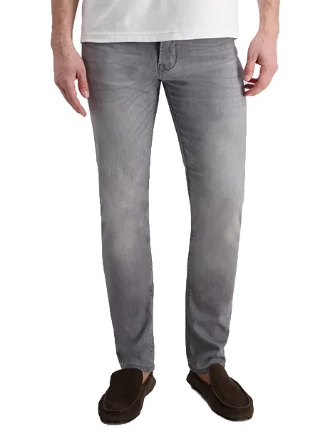 Pierre Cardin Pantalon 5-p grijs stonewash