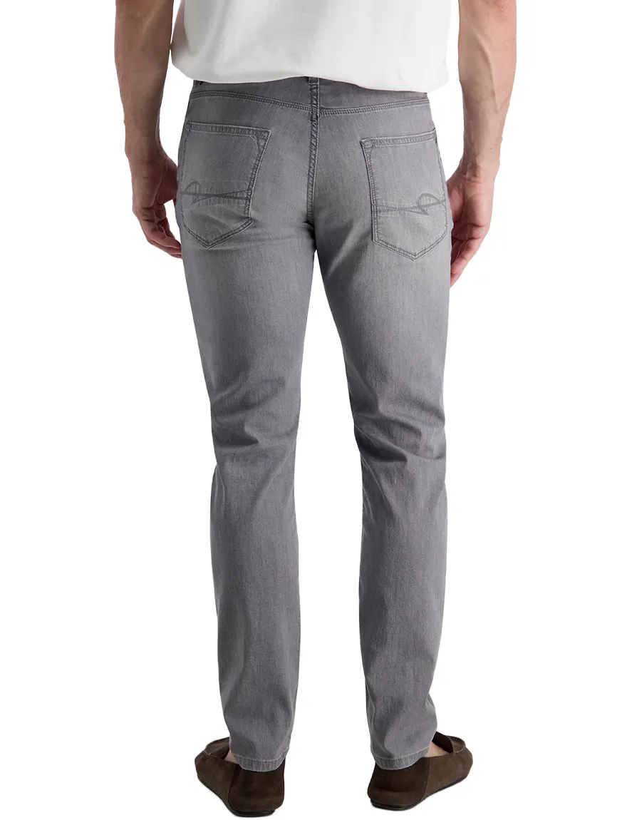 Pierre Cardin Pantalon 5-p grijs stonewash
