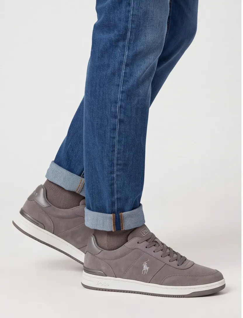 Sneakers Polo Ralph Lauren grijs suede