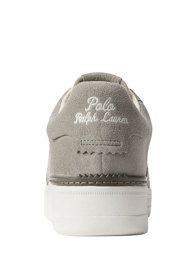 Sneakers Polo Ralph Lauren grijs suede