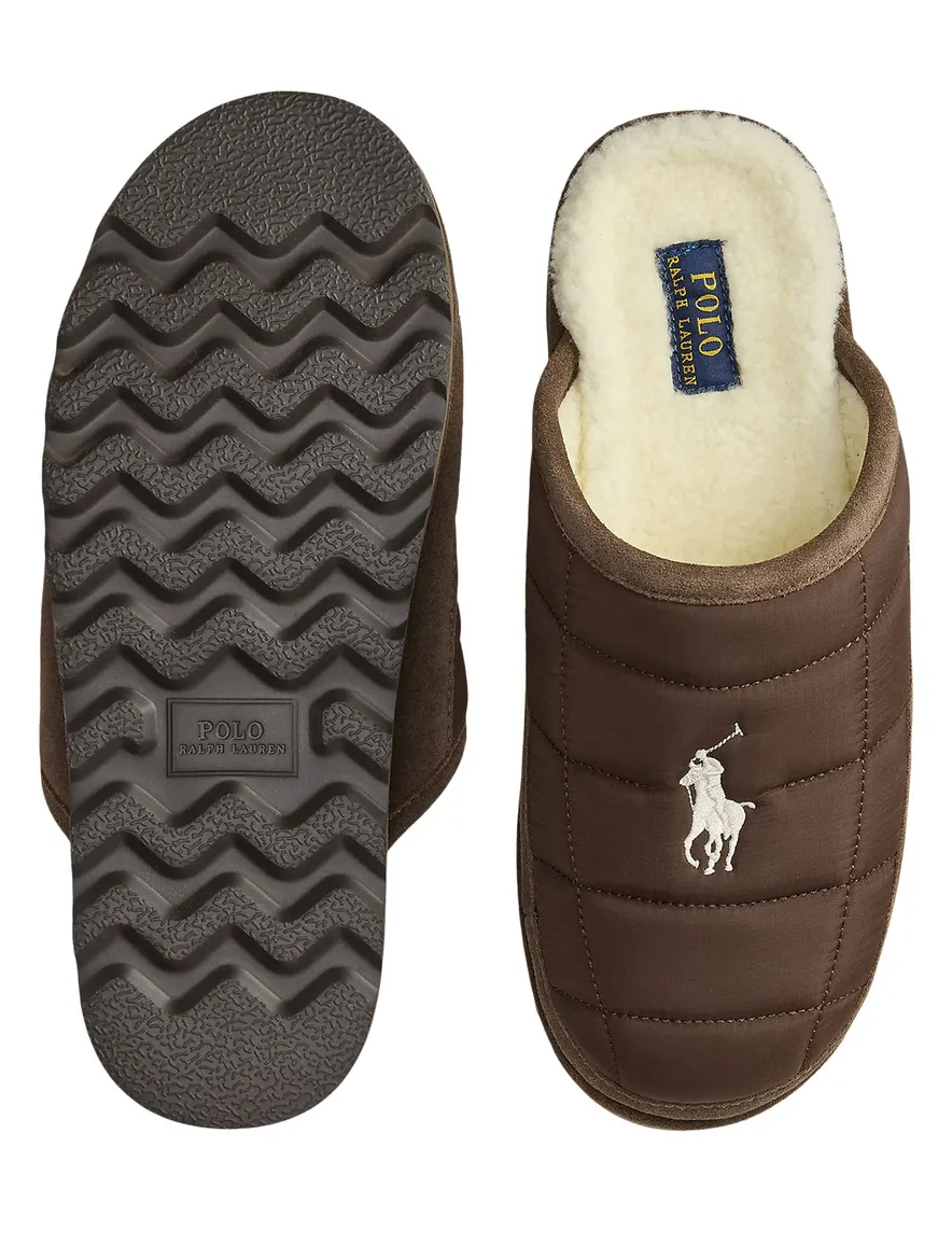 Polo Ralph Lauren quilted schoen bruin