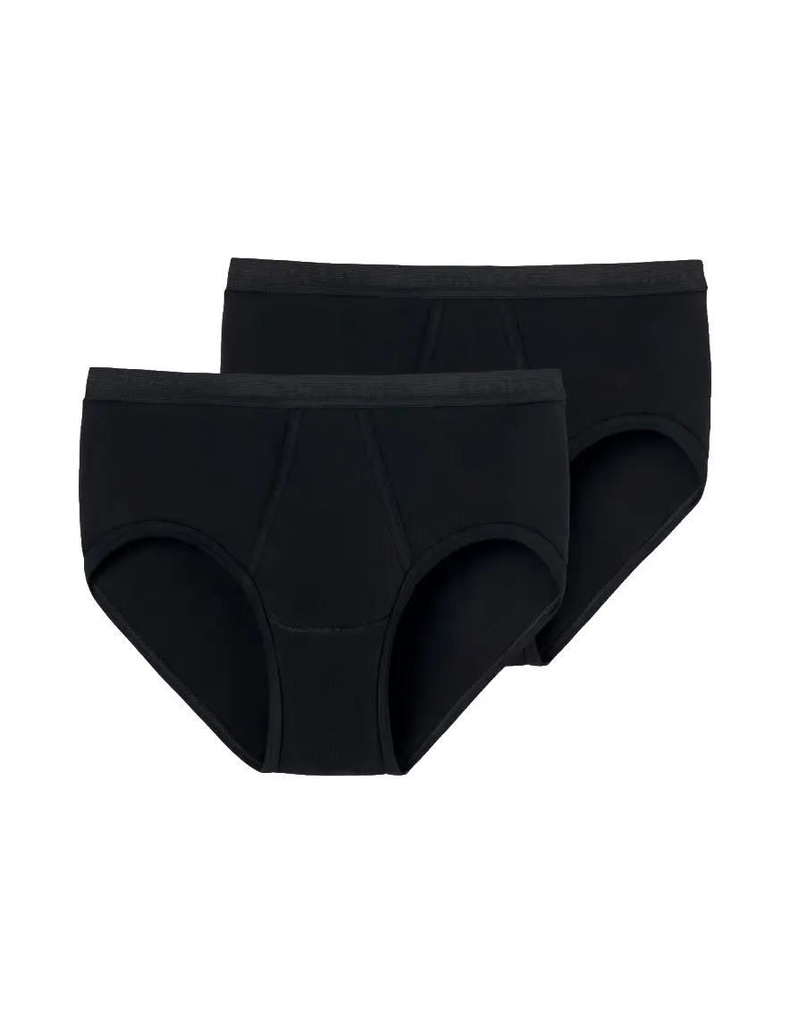 Schiesser Slips zwart