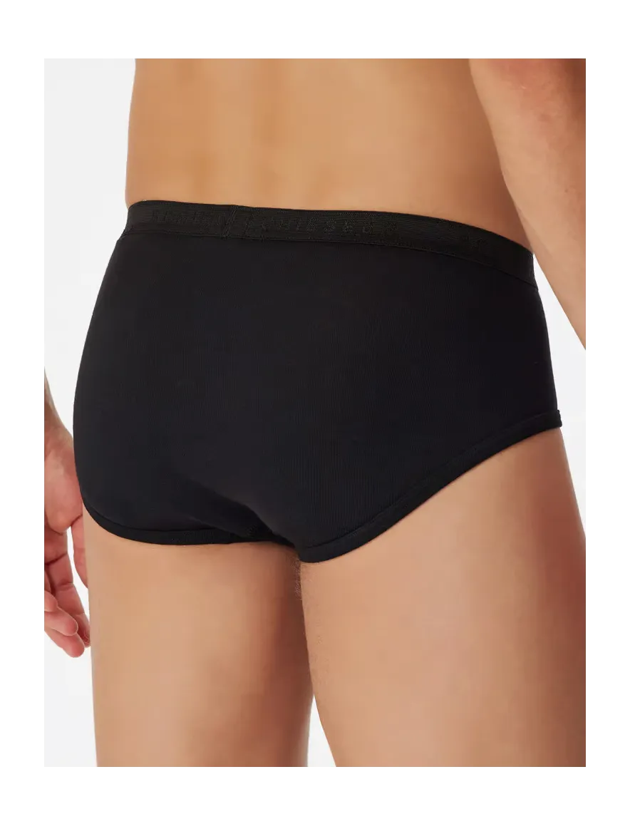 Schiesser Original Classics ondergoed zwart elastisch