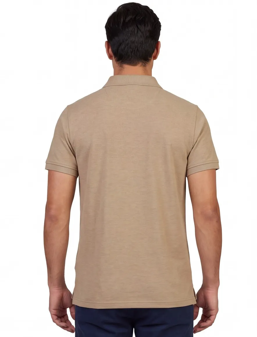 Poloshirt Scotland Blue bruin