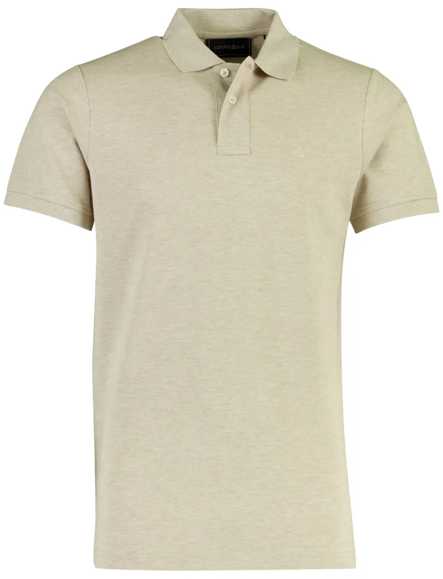 Poloshirts Scotland Blue beige