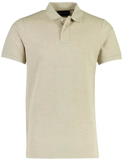 Scotland Blue Scotland Blue Fang poloshirt beige pique