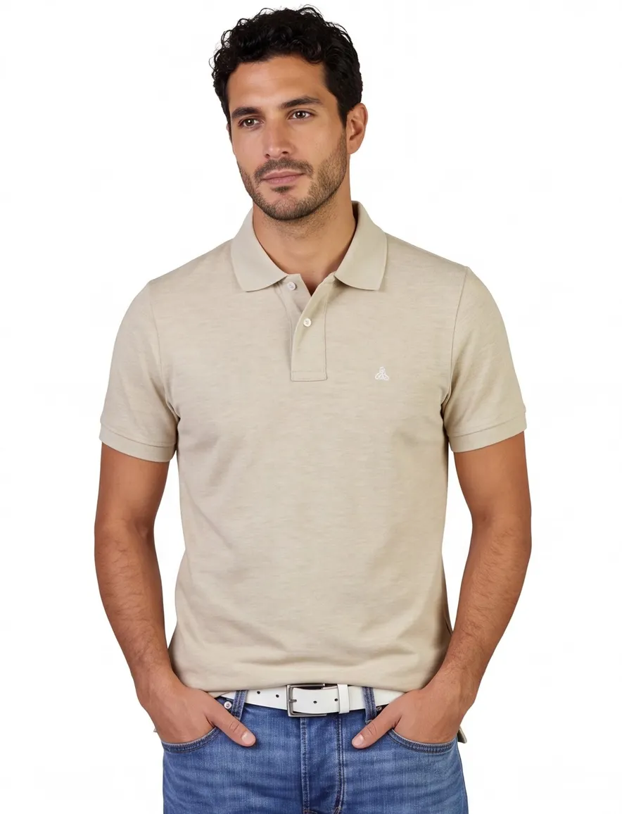 Poloshirts Scotland Blue beige