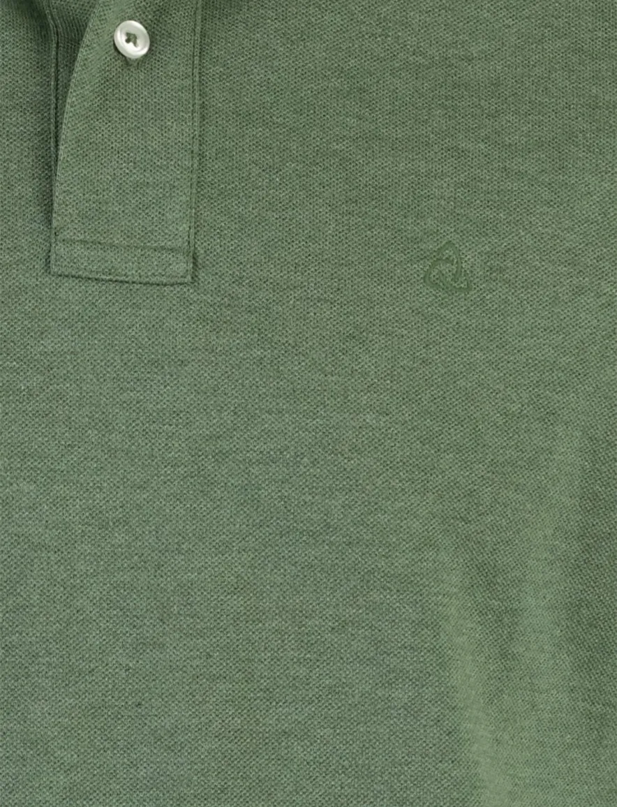 Scotland Blue Fang poloshirt groen pique