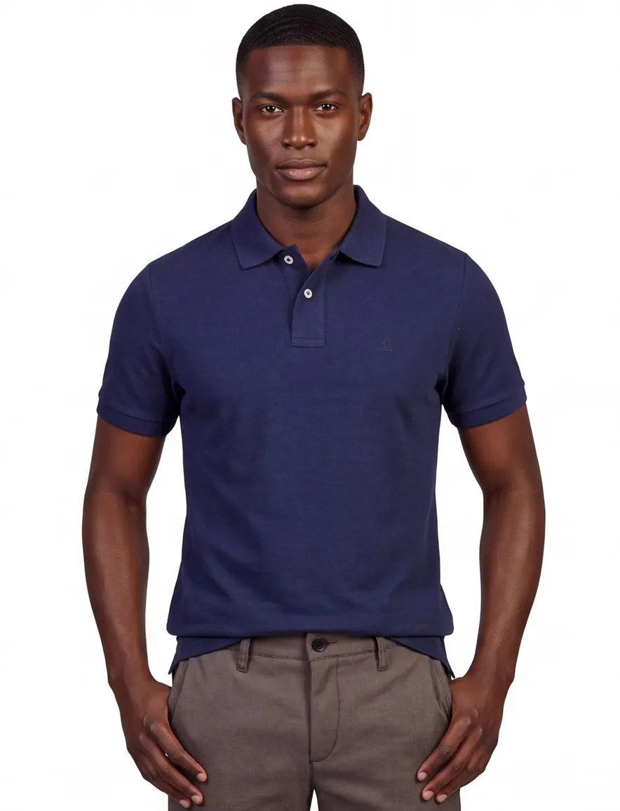 Scotland Blue poloshirt donkerblauw