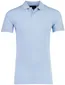 Scotland Blue poloshirt lichtblauw katoen