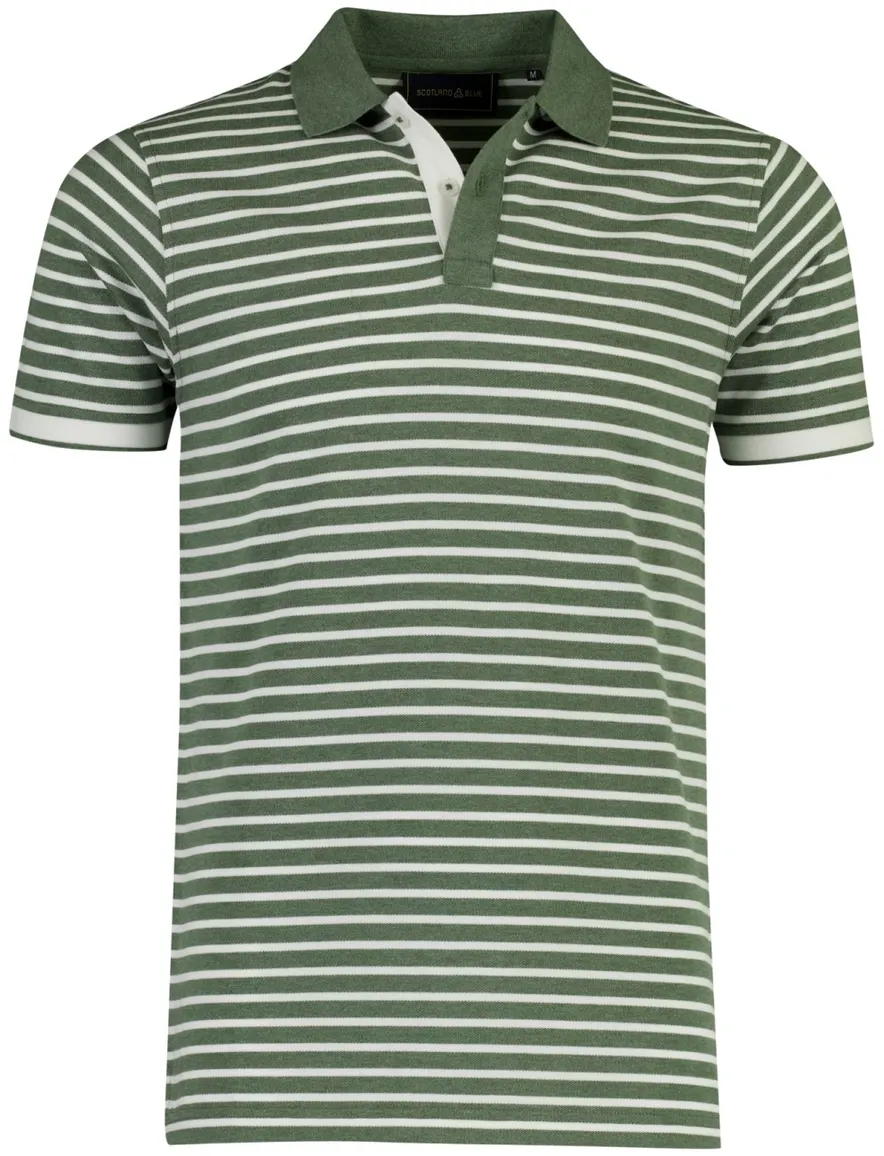 Poloshirt Scotland Blue groen