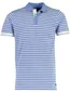 Scotland Blue Otis poloshirt blauw gestreept pique