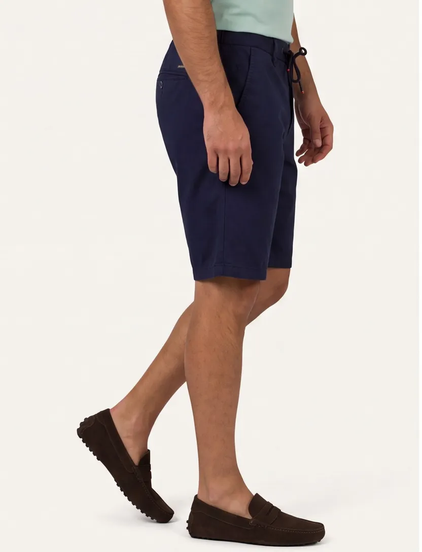 State of Art chino short donkerblauw